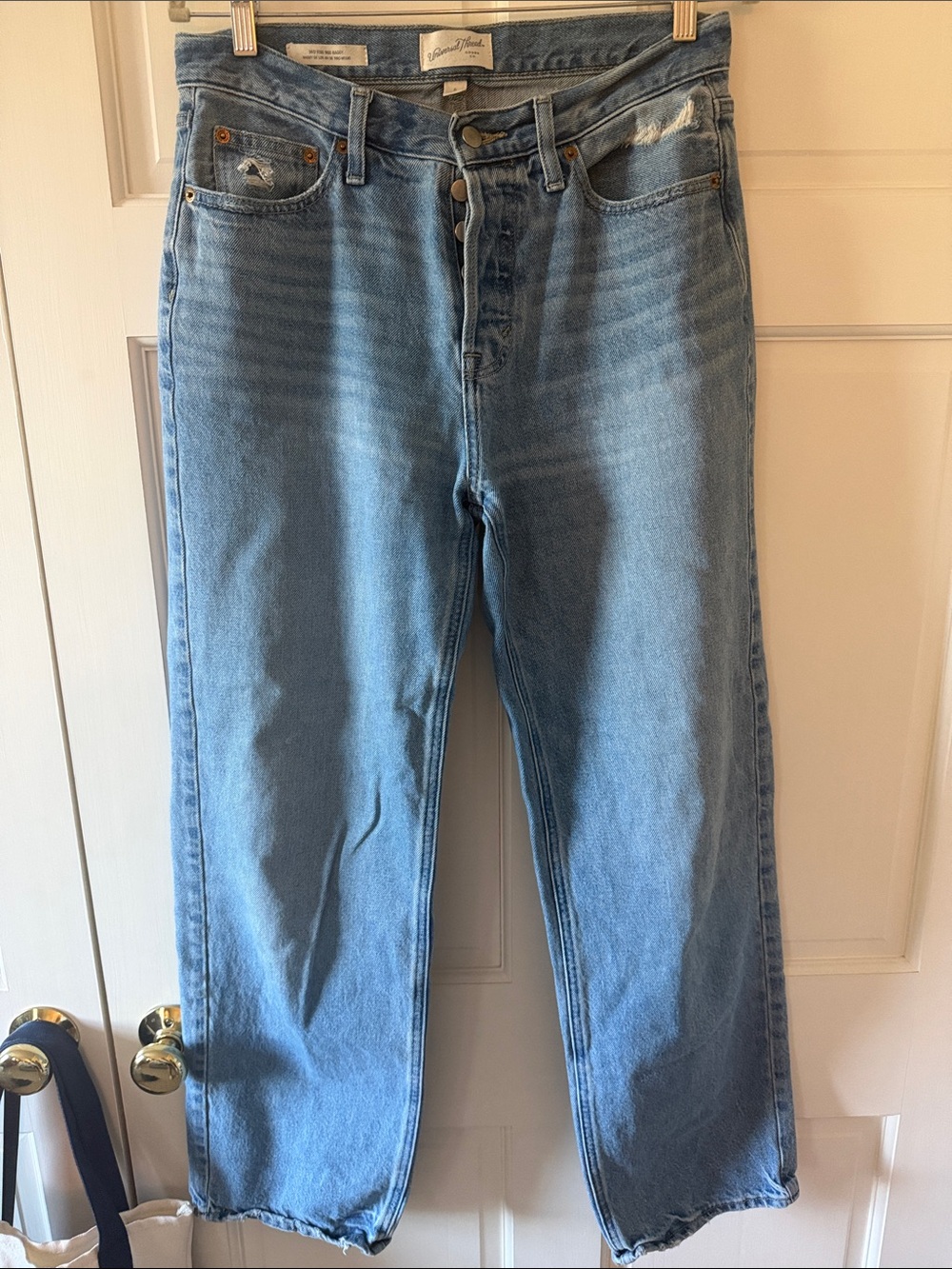 Universal Thread Women's Light Blue Wide-Leg Jeans
